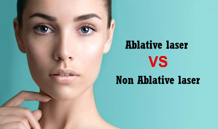 Qual é a diferença no laser ablativo e não ablativo?