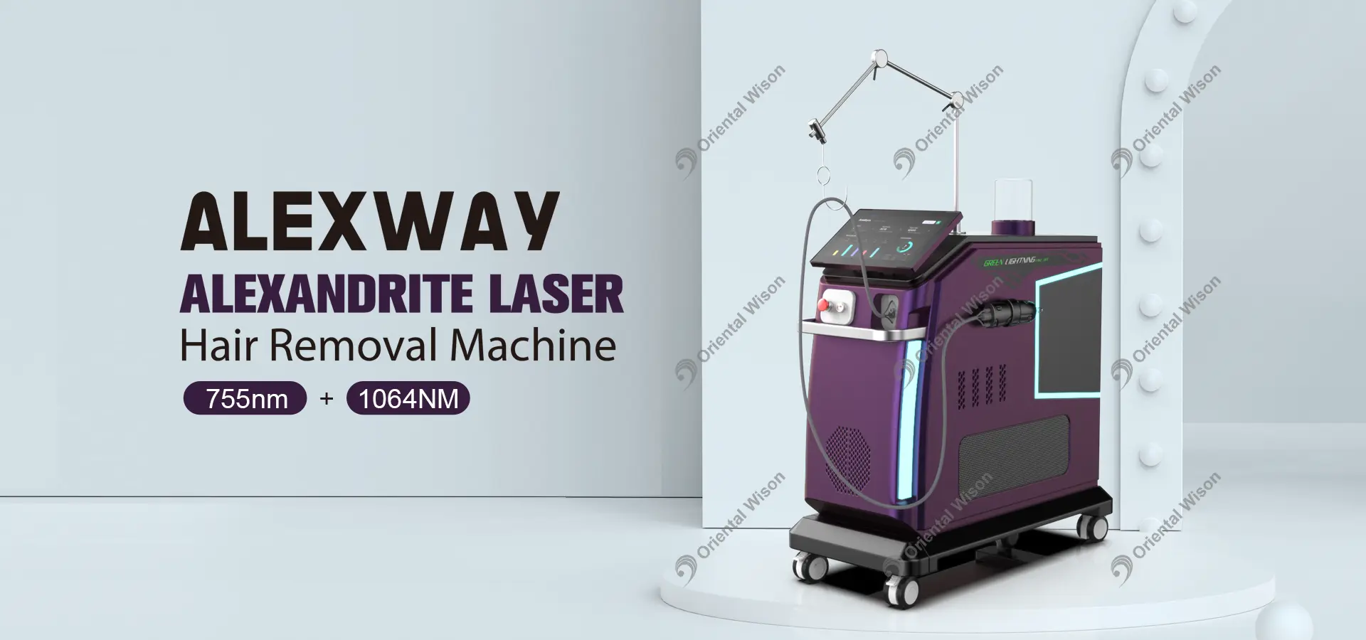 Remoção de cabelo a laser da China