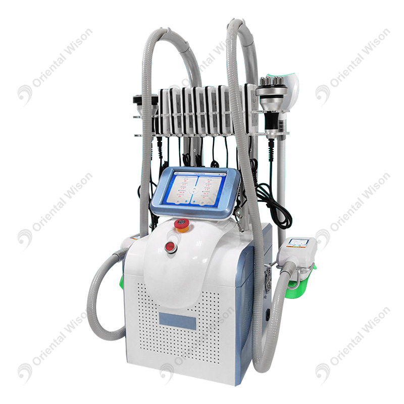 Máquina da beleza do RF Lipolaser da cavitação de Cryolipolysis 40K